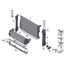 Radiator 17117823567 17118623368 Compatible with  BMW X3 F25