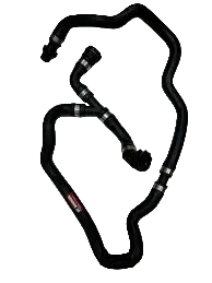 Coolant Hose Pipe 17127560161 17127560160 17127542208 17127542206 Compatible With BMW E60 Tag No.933