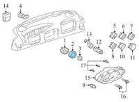 Front Left/Right ABS Wheel Speed Sensor A2049052905 A2049057900 2049054305 2049054405 2049057502  Compatible With MERCEDES-BENZ C-CLASS W204
