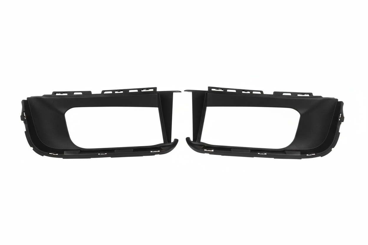 Bumper Grill Set Left 9Y0807161 & Right 9Y0807162 Compatible With Porsche Cayenne (2018)