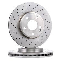 Front Brake Disc Set 2464212512 Compatible With Mercedes Benz W246 W156 W176