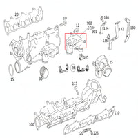 Engine Intake Manifold Actuator 6421500494 6421500094 6421500194 6421500294 6421500394 (642 Engine T-2) Compatible With MERCEDES BENZ CLS (C219) & E-CLASS (W211) & GL-CLASS (X164) & M-CLASS (W164) & S-CLASS (W221, V221)