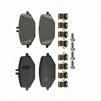 Rear Brake Pad Set 0004207303 Compatible With Mercedes Benz W206