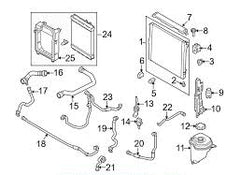 Radiator Hose Pipe 2115013582 For MERCEDES-BENZ E-CLASS W211 Tag-H-501