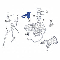 Electric Fuel Pump Assembly 1644701994 Compatible With Mercedes Benz GL-CLASS W164 Tag No.16