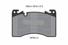 Front Brake Pad 2673001 LR157388 P44033N  Compatible With LAND ROVER RANGE ROVER V (L460)