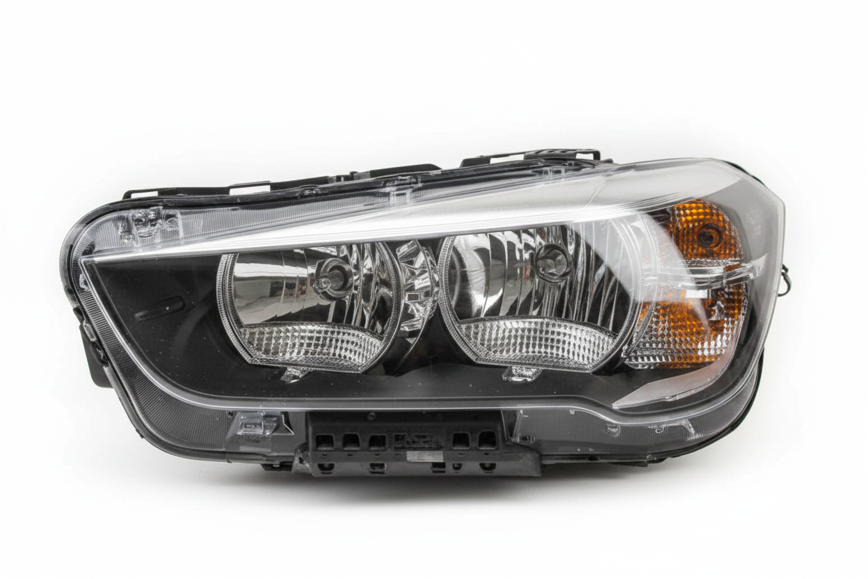 Headlight Headlamp Left 63117346533 & Right  63117346534  (Without Blaster) Compatible With BMW X1 E48  (2016-2019) Halogen