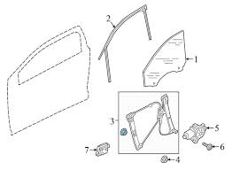 Front Left Glass Machine 8W0837461 Compatible With AUDI A4 (N.M)