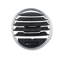 Front Central Ac Vent Grille Brown&Chrome 16483021541460 Compatible With Mercedes ML W164 2005-2012 GL W164 2005-2011