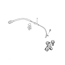 Rear Left/Right ABS Wheel Speed Sensor C2P15770 Compatible With JAGUAR XF I X250 & XJ X351 & F-TYPE Convertible X152
