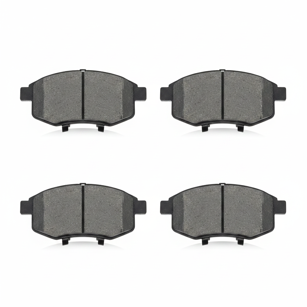 Rear Brake Pad Set 0004205202 Compatible With Mercedes Benz W167
