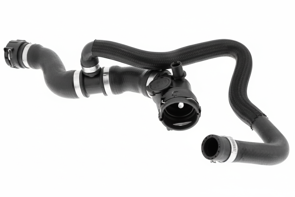 Engine Water Hose 17127591673 Compatible With BMW F01 F02