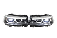 Headlight Headlamp Left 63117214951  & Right  63117214952  (Without Blaster) Compatible With BMW 5 Series G30 LCI (2017-2020)  LED