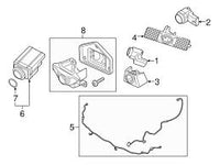 Parking Distance Control Sensors 31327711  Compatible With S60 II (134) & V40 Cross Country (526) & V40 Hatchback (525)