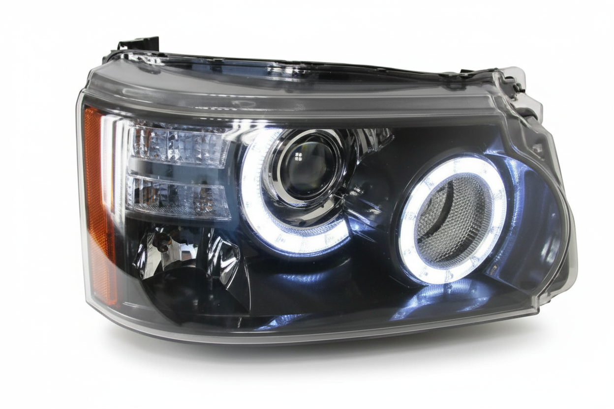Head Lamp 15 Pins Left LR023556 & Right LR023555 Compatible With LAND ROVER SPORT