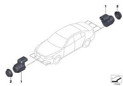 Parking Distance Control Sensors 66206934308 For BMW 3 Series E93 Tag-PS-28