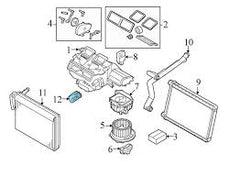 AIR CONDITIONING EXPANSION VALVE 64119226078 Compatible with BMW 3 Series (E90) & X1 (E84) & X3 (F25)