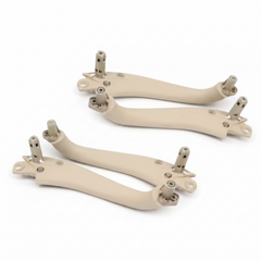 Inner Door Inside Pull Handle Set Beige 51419109613 51419109614 Compatible With BMW X3 X4   G01 G08 F97 G02 F98