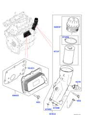 Oil Pressure Switch LR073672 Compatible With Range Rover Vogue - L405 & Range Rover Velar L560 & Range Rover Sport - L494