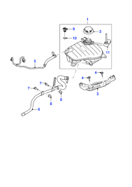 Coolant Bottle C2D36671 C2D5120 AW938A080AD AW938A080AE For JAGUAR XJ X351 Tag-B-21