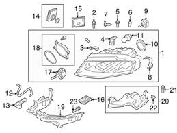 Headlight Ballast Control Unit Module 8K0907472A For AUDI A4 B8 Tag-BL-51