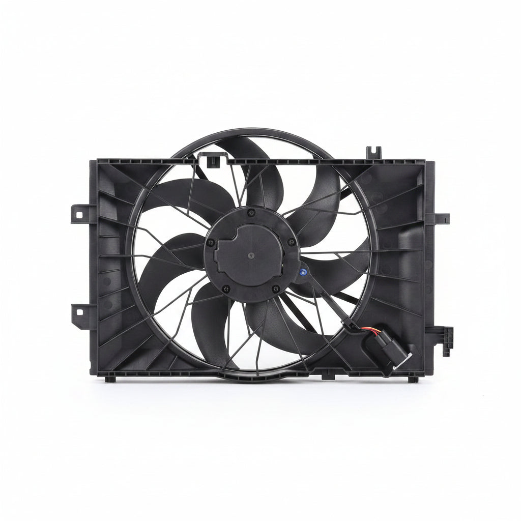 Engine Radiator Cooling Fan Assembly 2035001693 Compatible With MERCEDES-BENZ C-CLASS (W203) & CLK (C209)