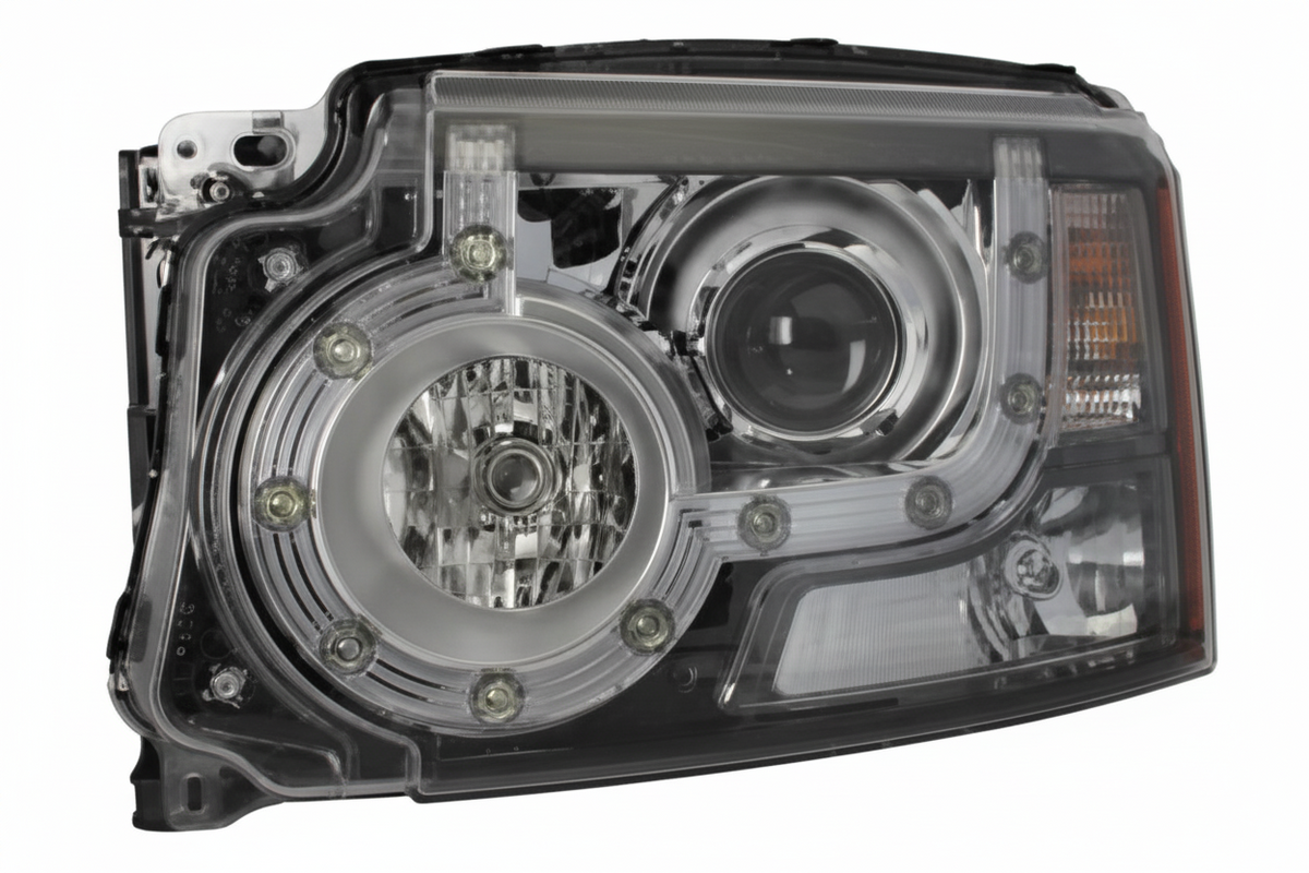 Head Lamp Assembly Left LR023536 & Right LR023537 Compatible With Land Rover Discovery 4 (2010-13)
