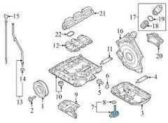 Oil Level Sensor  079907660A Compatible With  AUDI A5 A6 A7 A8 Q7