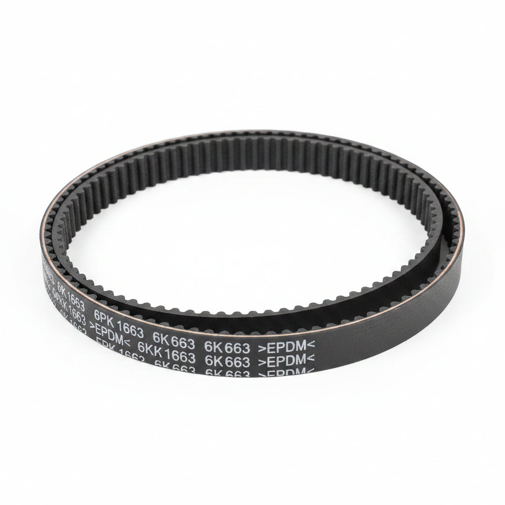 Multi Rib Belt 6PK1663 038903137J 037145933B 038903137E Compatible With SKODA OCTAVIA I (1U2) OCTAVIA I Combi (1U5) (CONTINENTAL) Tag no:28