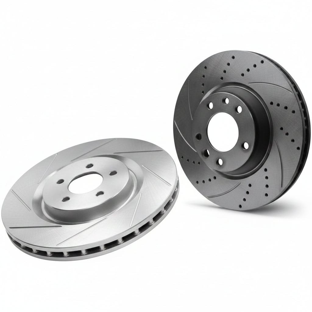 Rear Brake Disc Set 4634230012 CompatibleWith Mercedes Benz W463
