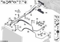 Air Conditioning Pipe 64539253594 Compatible With BMW F18 3 Series