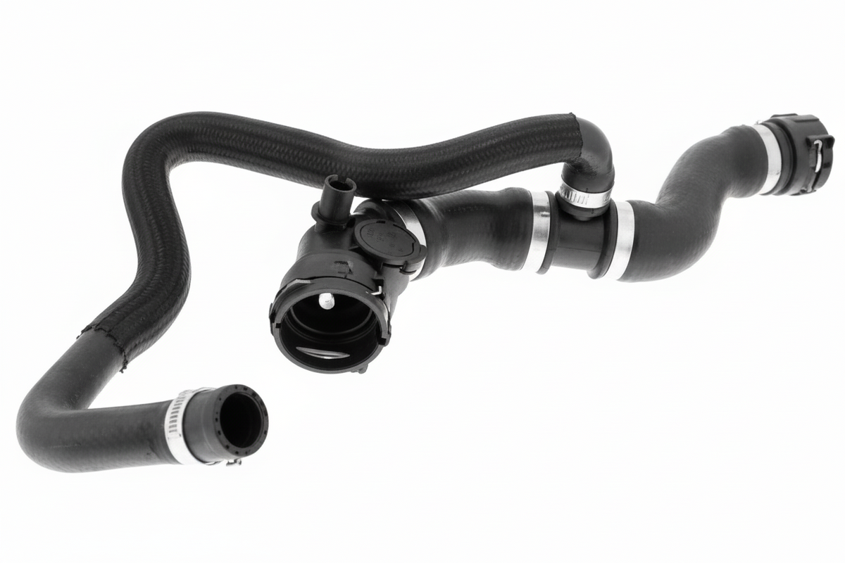 Engine Water Hose 17127591673 Compatible With BMW F01 F02