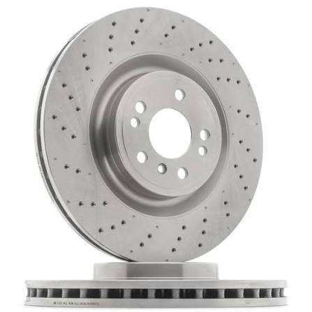 Front Brake Disc Set A1664211012 A1664211500 Compatible With MERCEDES-BENZ GLE W166