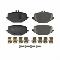 Rear Brake Pad Set 0004207303 Compatible With Mercedes Benz W206