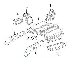 Intake Hose Pipe 1120943782 + 1120943682 Left & Right For Mercedes Benz W220 Tag-H-48
