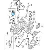 Fuel Pump Module 4G0919051C 4G0919051K Fits Audi A6 A7 C7 Tag No.45