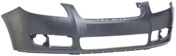 Front Bumper 5JN807221 Compatible With Volkswagen POLO (2022)