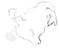 Pressure Hose Pipe 64539806518 Compatible With Mini Cooper Countryman R60