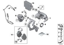 Rear Brake Pad Wear Sensor 34356791962 Compatible With BMW 5 Series F10 & 6 Series F12
