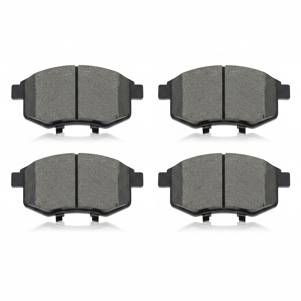Rear Brake Pad Set 0004205202 Compatible With Mercedes Benz W167