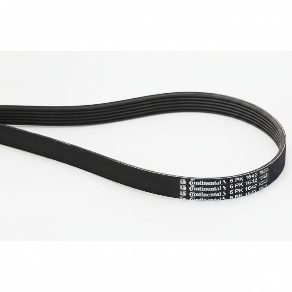 Multi Rib Belt Kit 6PK1642K3 Compatible With MERCEDES-BENZ C-CLASS (W205) GLC (X253) (CONTINENTAL)