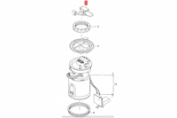 Fuel Pump Control Module 1T0906093E 1T0906093 1K0906093G Compatible with VW BEETLE (5C1, 5C2) | FUSCA | BJALLA & JETTA IV (162, 163, AV3, AV2) | JETTA / CLASICO | VENTO & POLO V Saloon (602, 604, 612, 614) | VENTO & VENTO (602, 604) Tag-FR-04