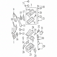Oil Filter Housing Cap 06D115408A 06D115408B Compatible With AUDI & VW
