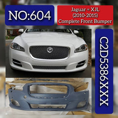 Complete Front Bumper C2D5386XXX Compatible With Jaguar XJL (2010-2015) Tag No.604