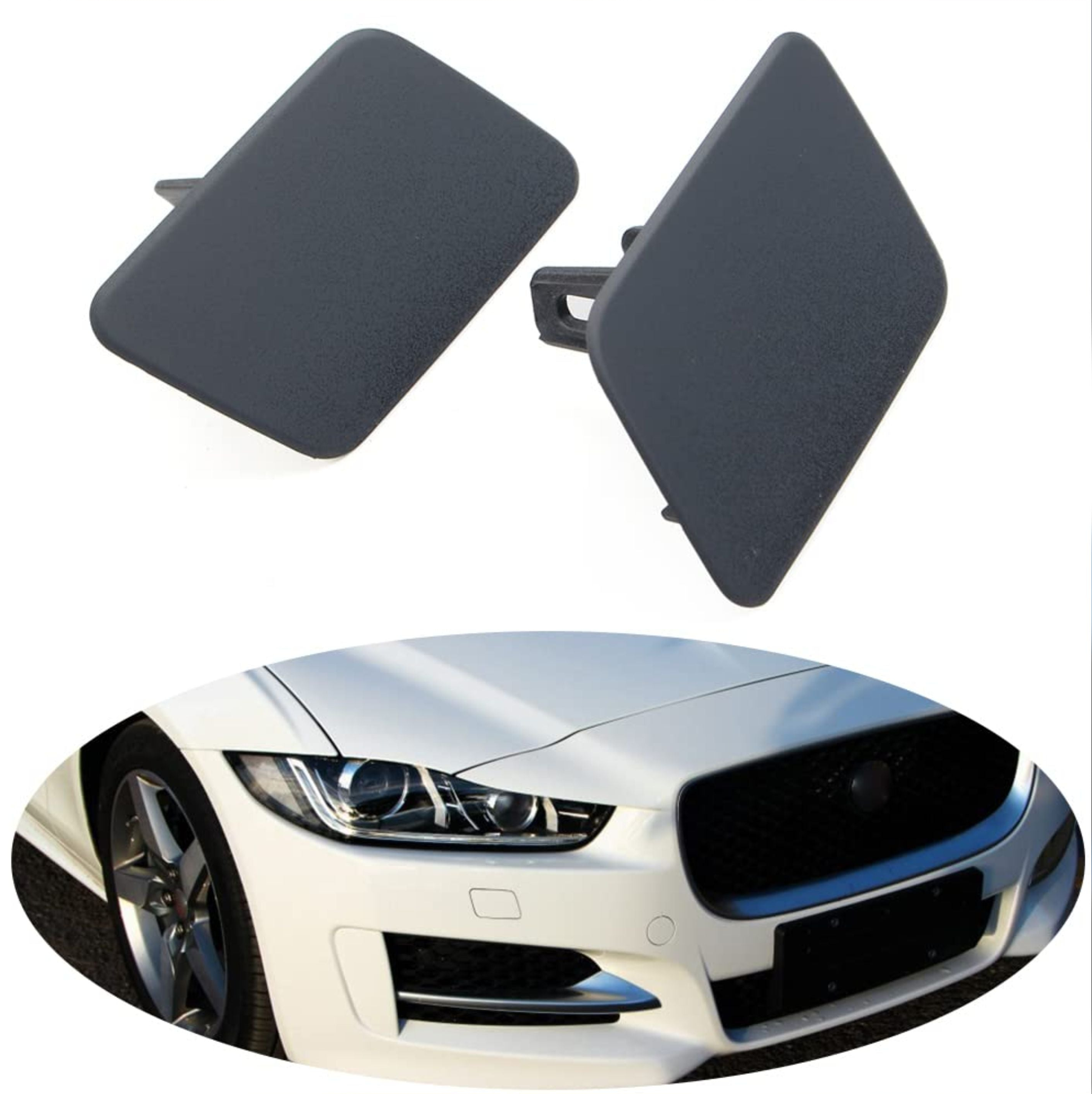 Washer Cap Left T4N5793LML & Right T4N5792LML Compatible With Jaguar XE (2016-2019) Tag No.810