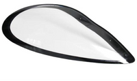 Front Headlight Glass Black Compatible With Porsche Panamera (2011-14)
