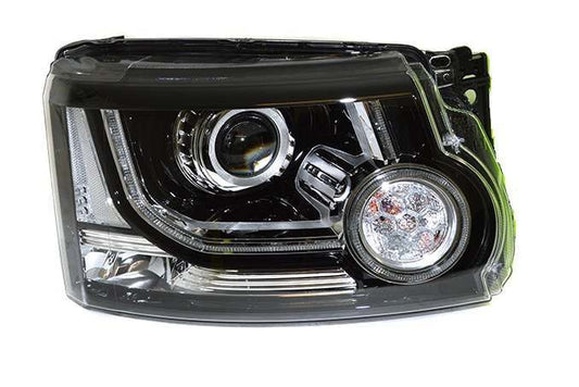 Front Head Lamp Assembly (9 Pins) Left LR052378 & Right LR052387 Compatible With Land Rover Discovery 4 L319 2013-14