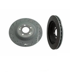 Rear Brake Disc Set 2224231500 Compatible With Mercedes Benz W222