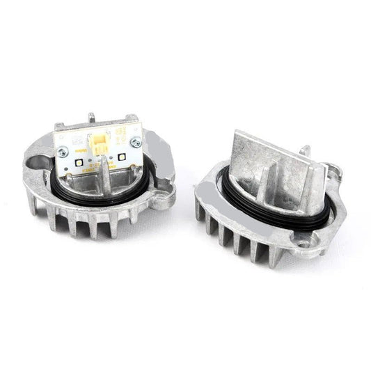 LED Headlight Modules Set (White/Yellow) Left 63117388923B & Right 63117388924B Compatible With BMW F22 F23