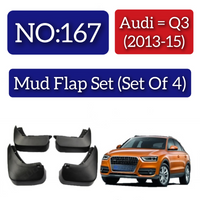 Audi Q3 (2013-15) Mud Flap Set (Set of 4) Tag 167